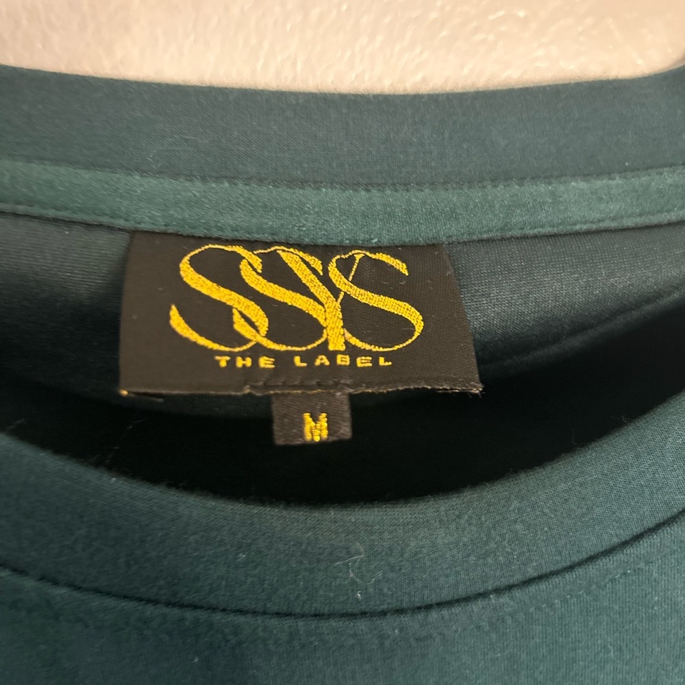 SSYS THE LABEL TEAL LIGHTWEIGHT DRESS - Picture 5 of 6